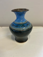 Load image into Gallery viewer, Blue Pottery Urn, signed
