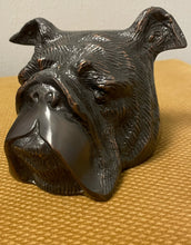 Load image into Gallery viewer, Metal English Bulldog Head
