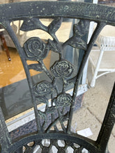 Load image into Gallery viewer, Wrought Iron Table &amp; Two Arm Chairs
