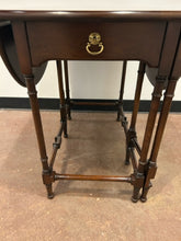 Load image into Gallery viewer, One Drawer Mahogany Gate Leg End Table from Statton Furniture

