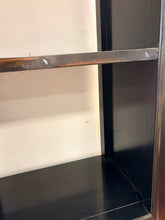 Load image into Gallery viewer, Two Piece Black Ming Display Cabinet from Ethan Allen
