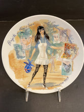 Load image into Gallery viewer, &quot;Women of the Century&quot; Vintage Plate from Limoges -  &quot;La Femme Emancipee&quot; 1965
