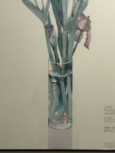 Load image into Gallery viewer, Framed "Symphony Iris" Poster by Gary Bukovnik for the San Francisco Symphony
