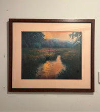 Load image into Gallery viewer, Framed Print "Twilight Marsh" by Greg Cartmell, signed

