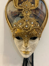 Load image into Gallery viewer, Hand Crafted Decoupage Venetian Mask
