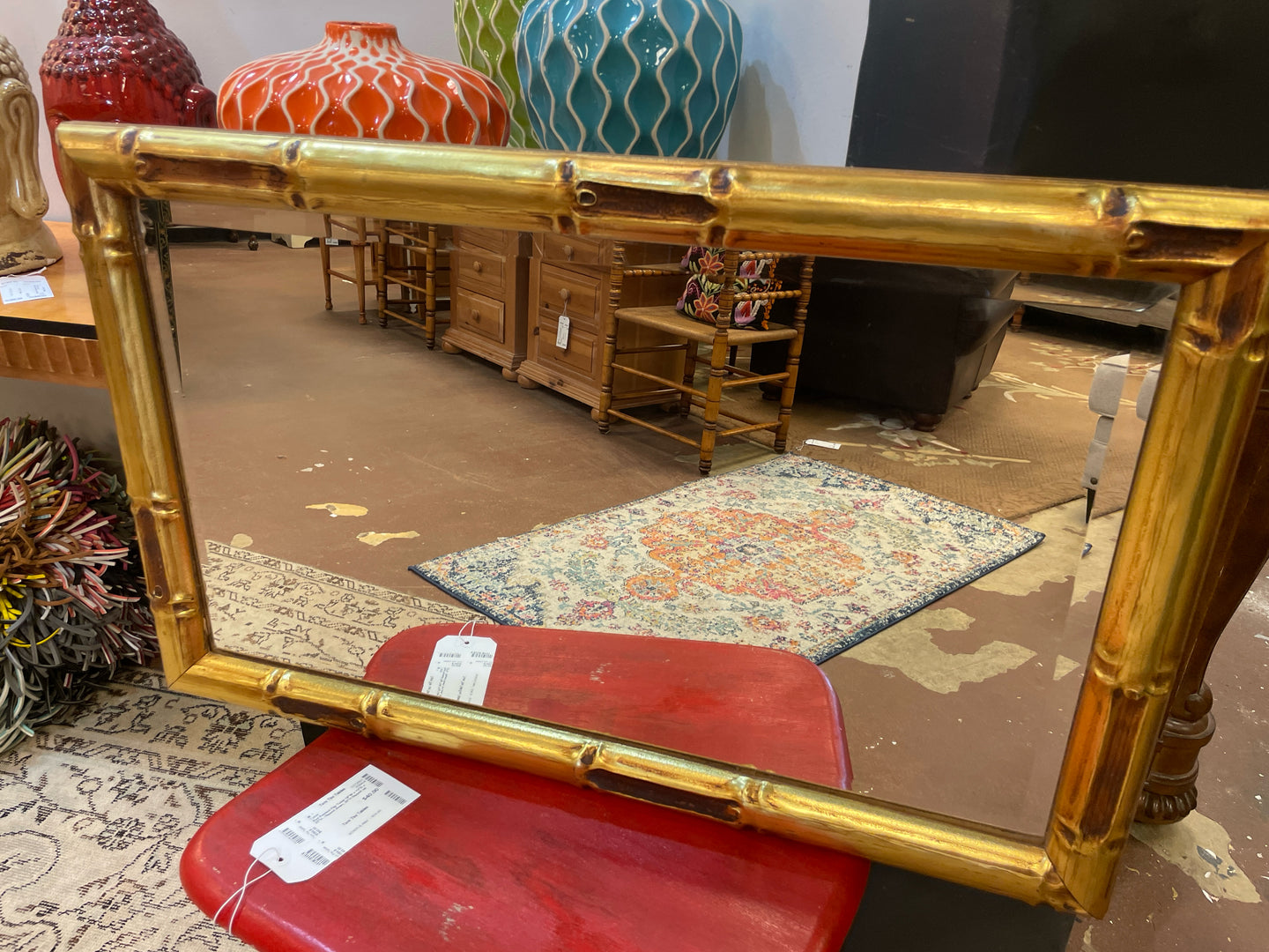 Gold Framed Mirror