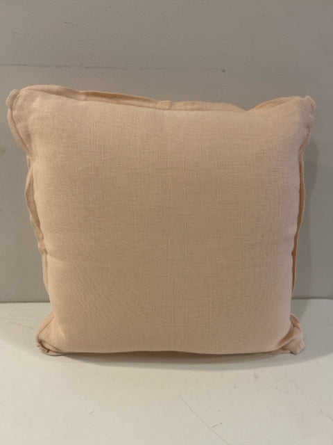 Brand New Pale Pink Linen Pillow