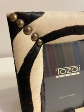 Load image into Gallery viewer, Cowhide Photo Frame for 4x6 Photo from Tozai Home
