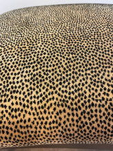 Load image into Gallery viewer, Leopard Patterned Ottoman/Footstool
