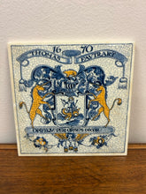 Load image into Gallery viewer, Delft Blue Holland&quot; Thomas Fautrart&quot; Tile
