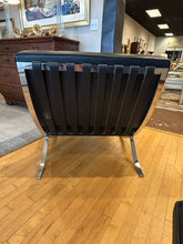 Load image into Gallery viewer, MCM Reproduction Mies Van Der Rohr Knoll Stainless Steel Barcelona Chair &amp; Foot Stool
