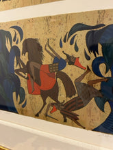 Load image into Gallery viewer, Framed Serigraph &quot;The Exodus&quot; by Shlomo Katz, signed &amp; numbered
