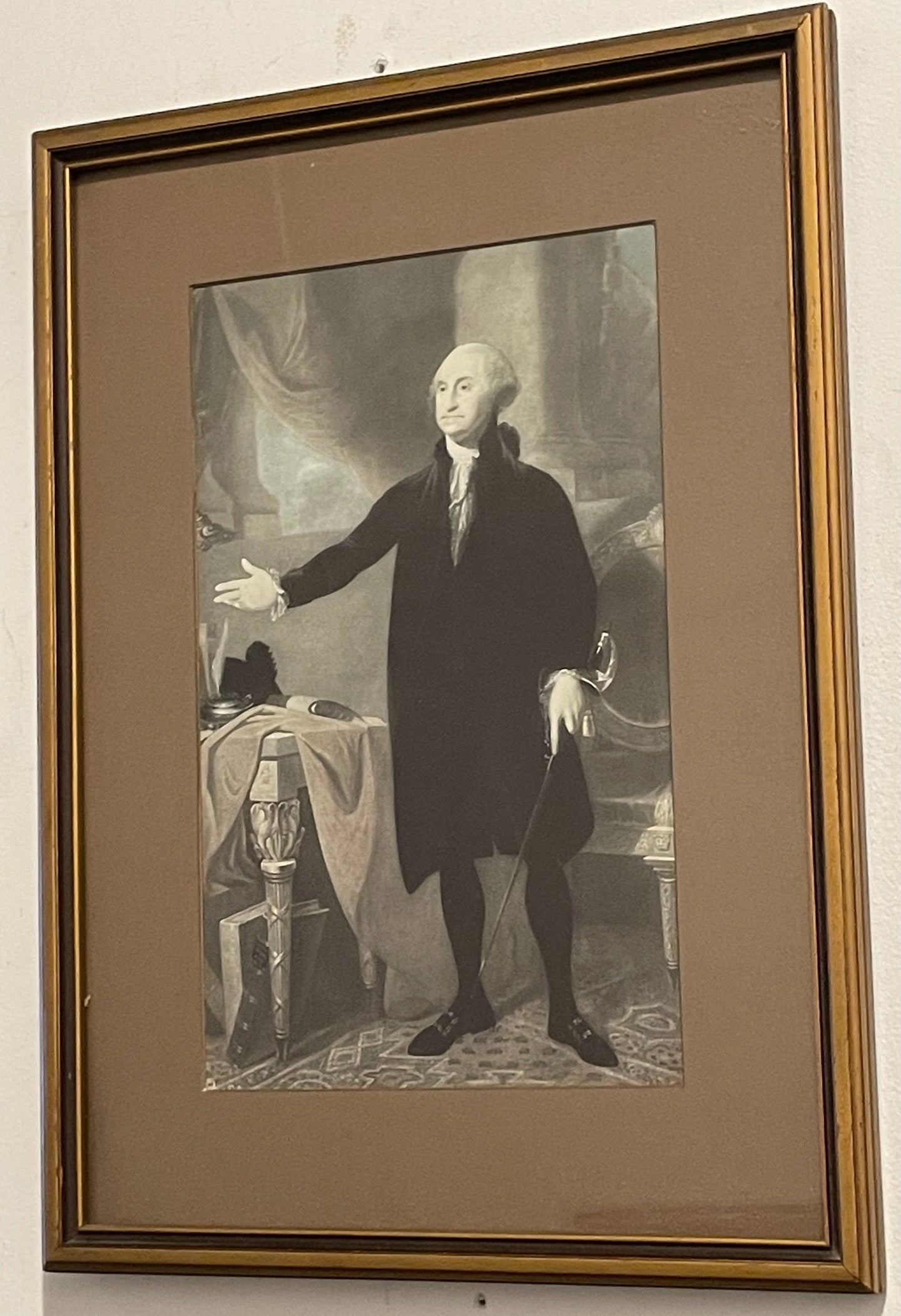 Framed Print George Washington 
