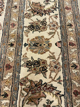 Load image into Gallery viewer, Tan and Cream Silk &amp; Wool Area Rug from Walter E. Smithe
