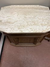 Load image into Gallery viewer, Small Marble Top Cabinet from Metz Furniture
