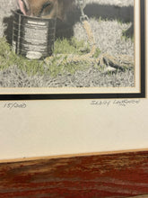 Load image into Gallery viewer, Colored Photograph &quot;Cody&#39;s Friend&quot; by Shirley Longfellow, signed &amp; numbered
