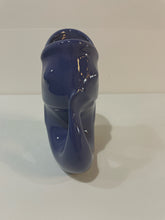 Load image into Gallery viewer, Cobalt Blue Ceramic Fish Pitcher/Vase from Gurgle Pot
