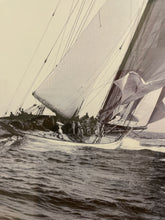 Load image into Gallery viewer, Framed Print of Sailboats from Beken of Cowes

