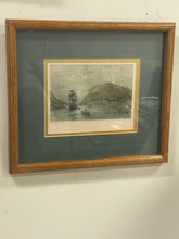 Load image into Gallery viewer, Framed Etching Loch Oich with Invergarry Castle
