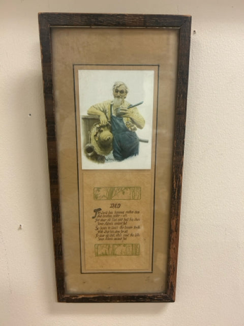 Framed Poem for Dad
