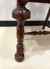 Load image into Gallery viewer, Renaissance Revival Style Upholstered Wood Frame Arm Chair

