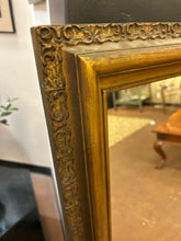 Load image into Gallery viewer, Vintage Gold Toned Wood Mirror with  Fruit Embelishments
