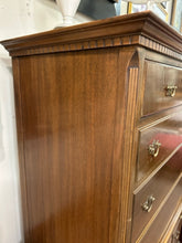 Load image into Gallery viewer, Mahogany Queen Anne Style 6 Drawer Highboy Dresser from Berkey &amp; Gay Furniture
