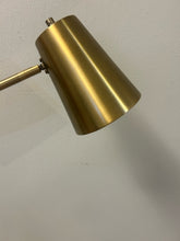 Load image into Gallery viewer, Rotating Arm Brass Floor Lamp
