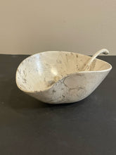 Load image into Gallery viewer, Vintage Swirl Pattern Bowl &amp; Ladle Set from Sasha Brostoff
