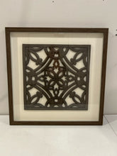 Load image into Gallery viewer, Framed Geometric Wood Art
