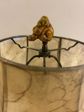Load image into Gallery viewer, Vintage MCM Prowling Leopard Ceramic Lamp with Monkey Finial from Royal Haeger
