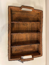 Load image into Gallery viewer, Rattan Flatware Tray from Thomas O&#39;Brien
