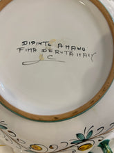 Load image into Gallery viewer, Raffaellesco Pattern Fruit Bowl from Deruta Ceramics made in Italy
