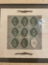 Load image into Gallery viewer, Wood Framed Multi-Media &quot;Birch Leaves,&quot; signed &amp; numbered
