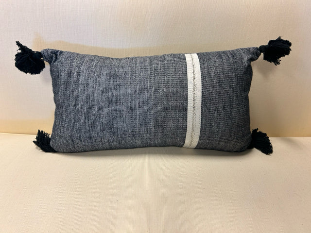 Black & White Lumbar Pillow from CB2