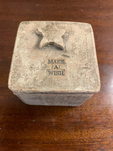 Load image into Gallery viewer, &quot;Make a Wish&quot; Trinket  Square Box
