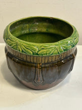 Load image into Gallery viewer, Vintage Majolica-Style Jardiniere from Weller Pottery
