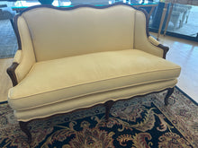 Load image into Gallery viewer, Wood Framed One Cushion Settee/Sofa
