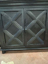 Load image into Gallery viewer, Black Four Door Credenza from Walter E. Smithe

