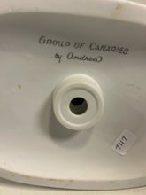 Load image into Gallery viewer, Porcelain &quot;Group of Canaries Perched&quot; by Andrea
