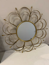 Load image into Gallery viewer, Gold Sunburst Mirror
