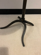 Load image into Gallery viewer, Round End Table with Bronzed Metal Base from Bernhardt
