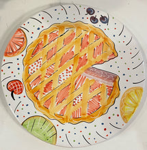 Load image into Gallery viewer, Colorful Ceramic Pie Plate, Made In Italy
