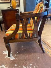 Load image into Gallery viewer, Stripped Upholstred Armchair from Flaxsteel Industries Inc
