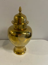 Load image into Gallery viewer, Vintage Brass Ginger Jar
