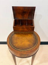 Load image into Gallery viewer, Federal Style Leather Top Smoking Table from Weiman
