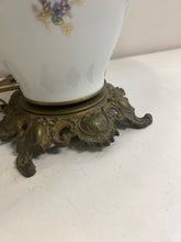 Load image into Gallery viewer, Pair of  Rosenthal Kunstabteilung Selb Germany Handmade Porcelain Table Lamps with Brass Base
