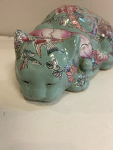 Load image into Gallery viewer, Vintage Hand Painted Chinese Porcelain Cat
