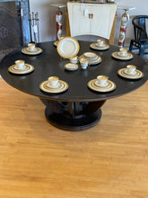 Load image into Gallery viewer, Art Deco Round Wood Dining Table from McGuire Furniture (Baker)
