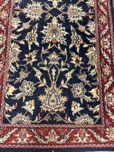 Load image into Gallery viewer, 100% Wool Runner in Blue &amp; Red
